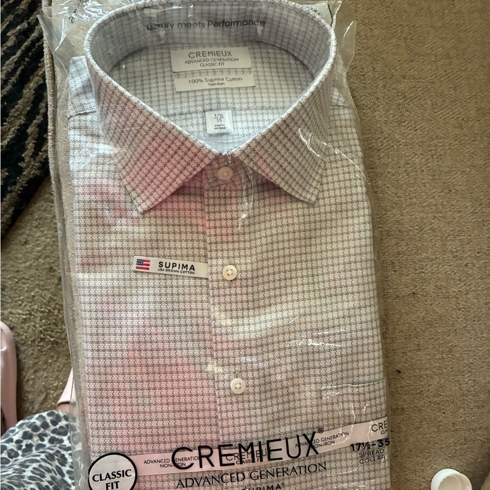 Daniel Cremieux Gray Dress Shirt with Classic Style